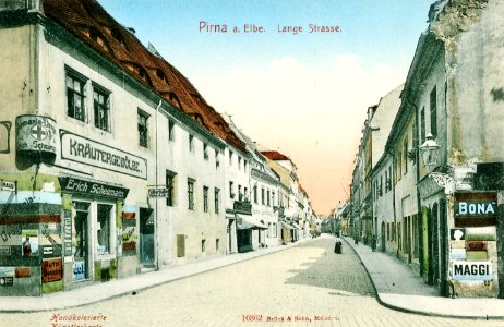 10362-Pirna-1908-Langestraße-Brück & Sohn Kunstverlag