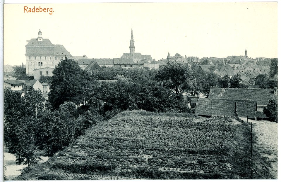 14866-Radeberg-1912-Blick auf Radeberg-Brück & Sohn Kunstverlag