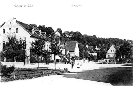 10376-Copitz-1908-Hauptplatz-Brück & Sohn Kunstverlag