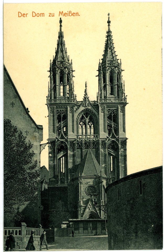 10454-Meißen-1908-Dom-Brück & Sohn Kunstverlag