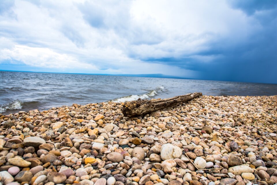 Shore coast rocks