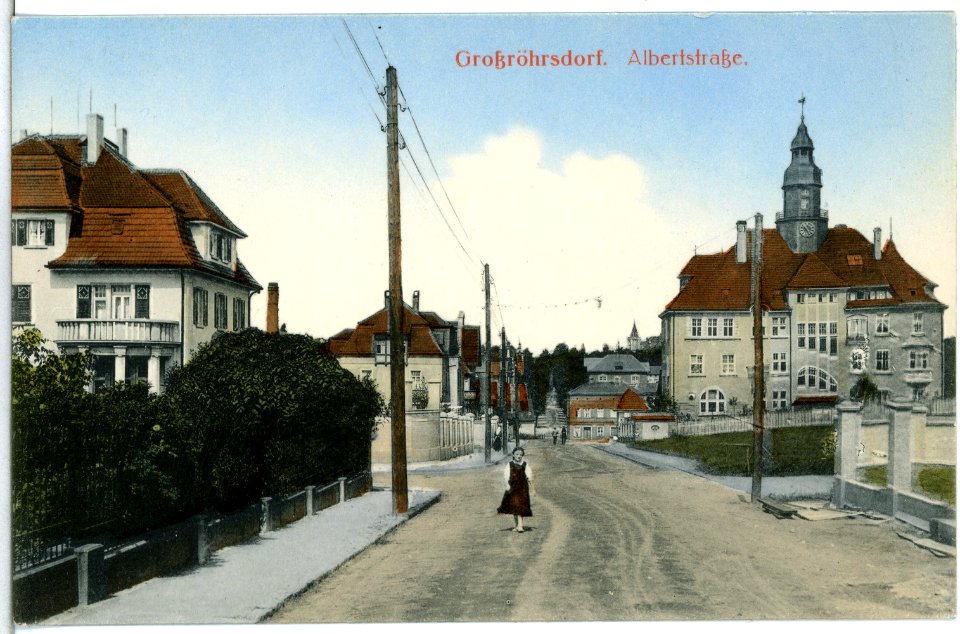 15034-Großröhrsdorf-1912-Albertstraße-Brück & Sohn Kunstverlag