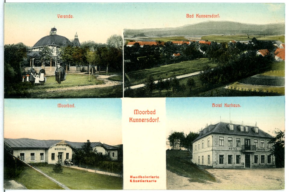 10942-Kunnersdorf-1909-verschiedene Ortsansichten-Brück & Sohn Kunstverlag