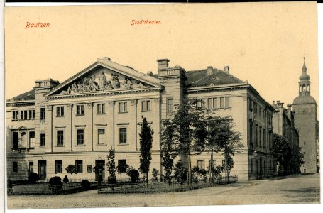 10425-Bautzen-1908-Stadttheater-Brück & Sohn Kunstverlag