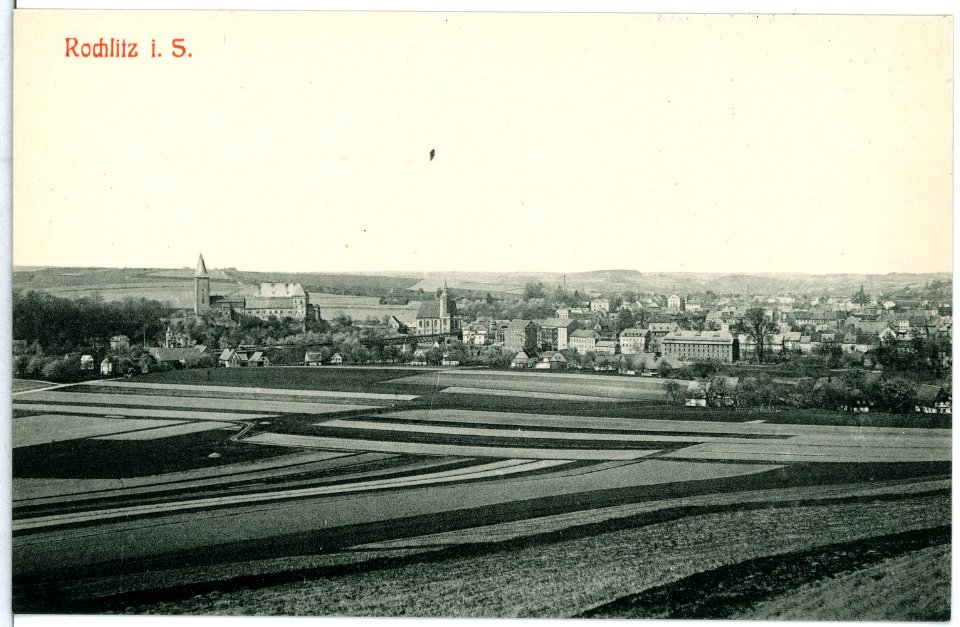 10745-Rochlitz-1909-Blick auf Rochlitz-Brück & Sohn Kunstverlag