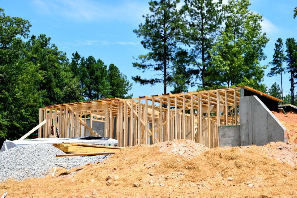 Construction house new