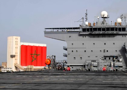 USS Hershel "Woody" Williams (ESB 4) visits Agadir, Morocc… photo
