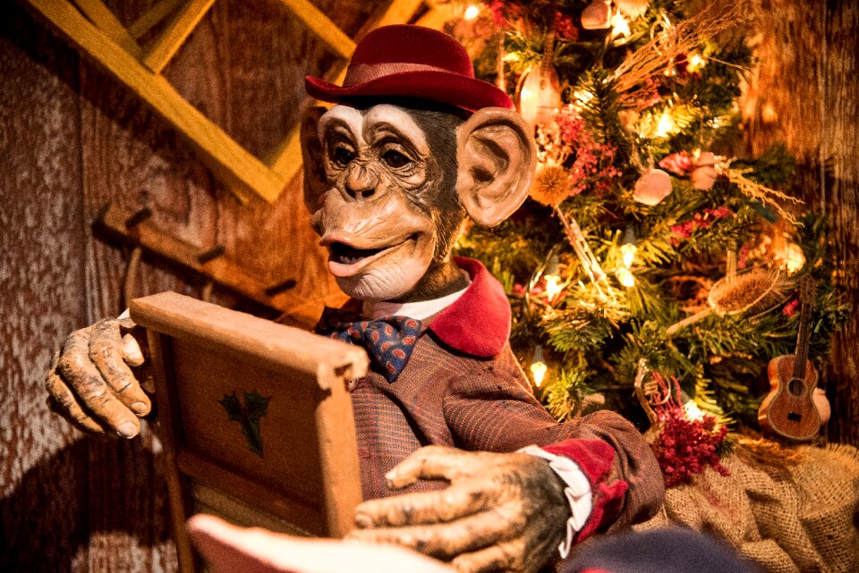 Portrait christmas decoration