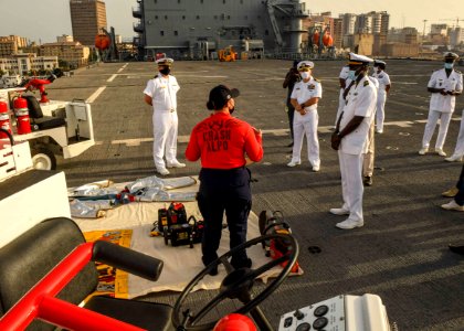 USS Hershel "Woody" Williams (ESB 4) visits Dakar, Senegal…