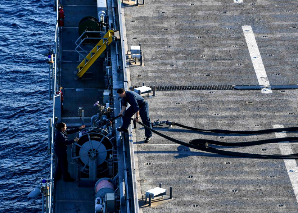 USS Hershel "Woody" Williams (ESB 4) visits Palma, Mallorc…