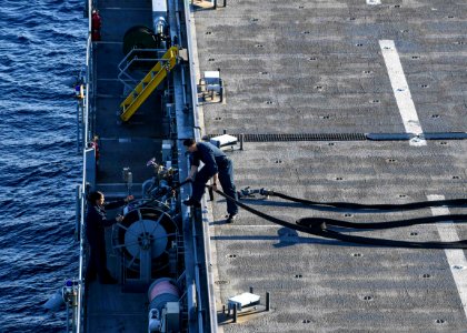 USS Hershel "Woody" Williams (ESB 4) visits Palma, Mallorc… photo