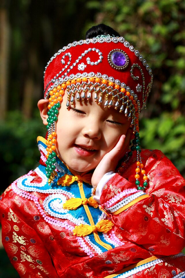 Traditional clothing mongolian