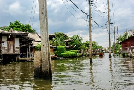 Thailand landscape klong photo