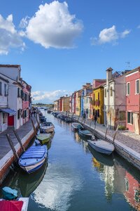 Colorful village island