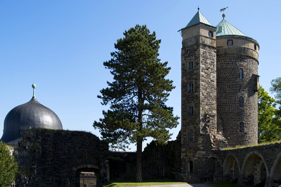 Castle tower watchtower old