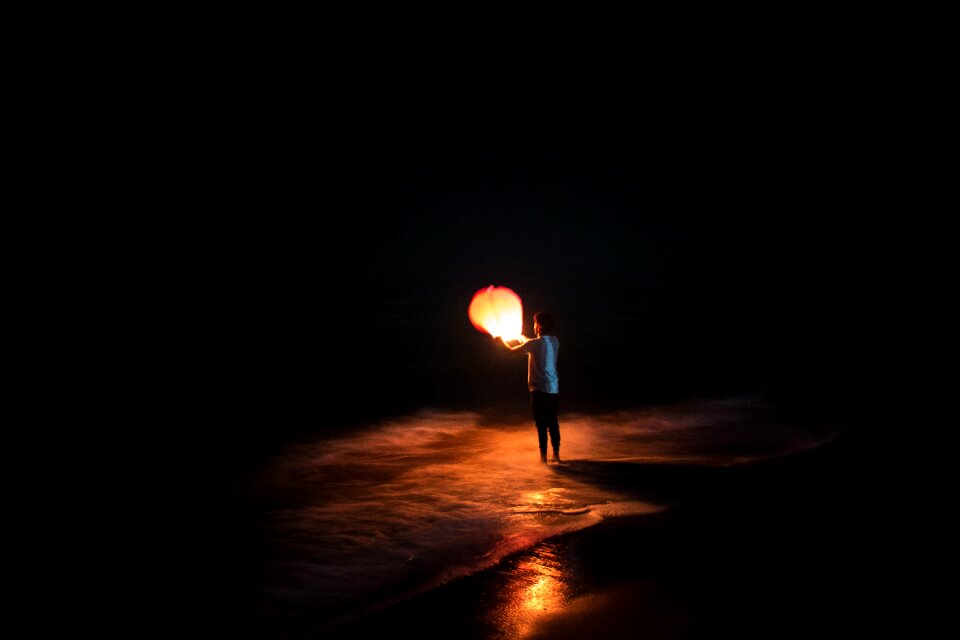 Balloon sea ocean
