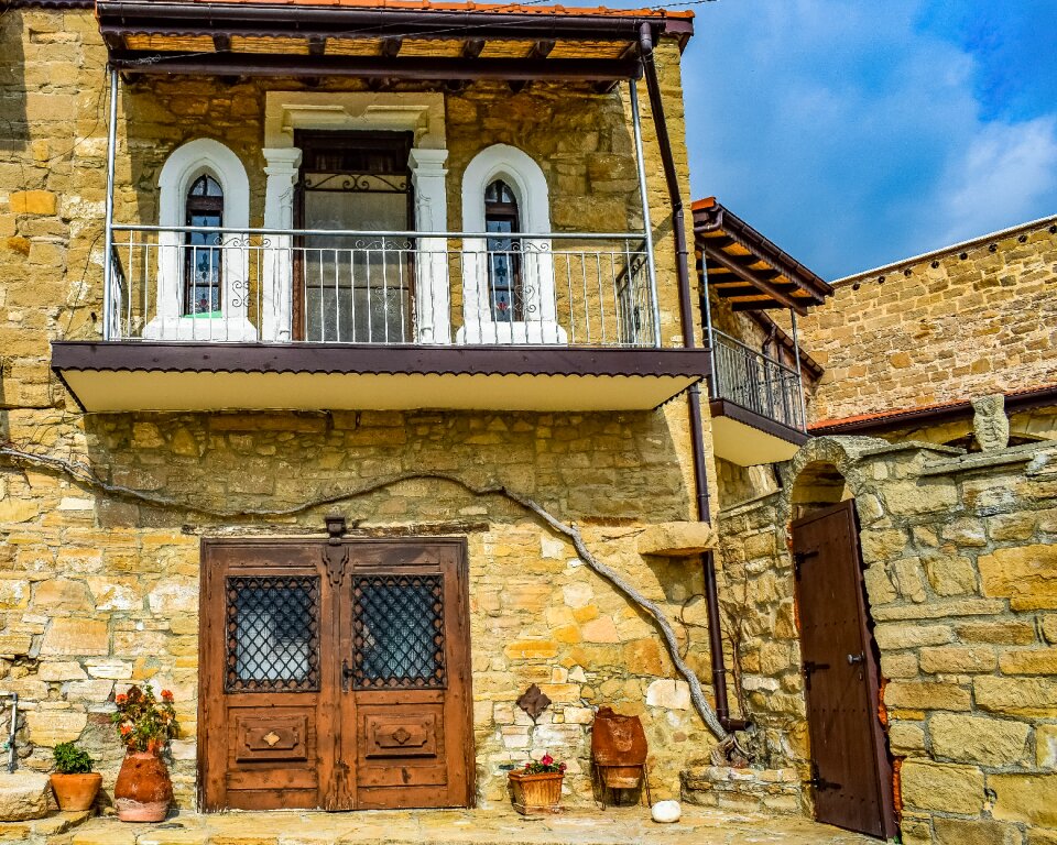 Building stone village