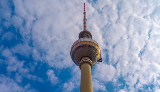 Tv tower berlin building