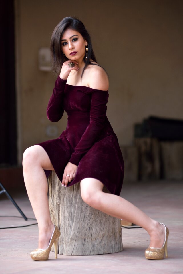Young fashion model