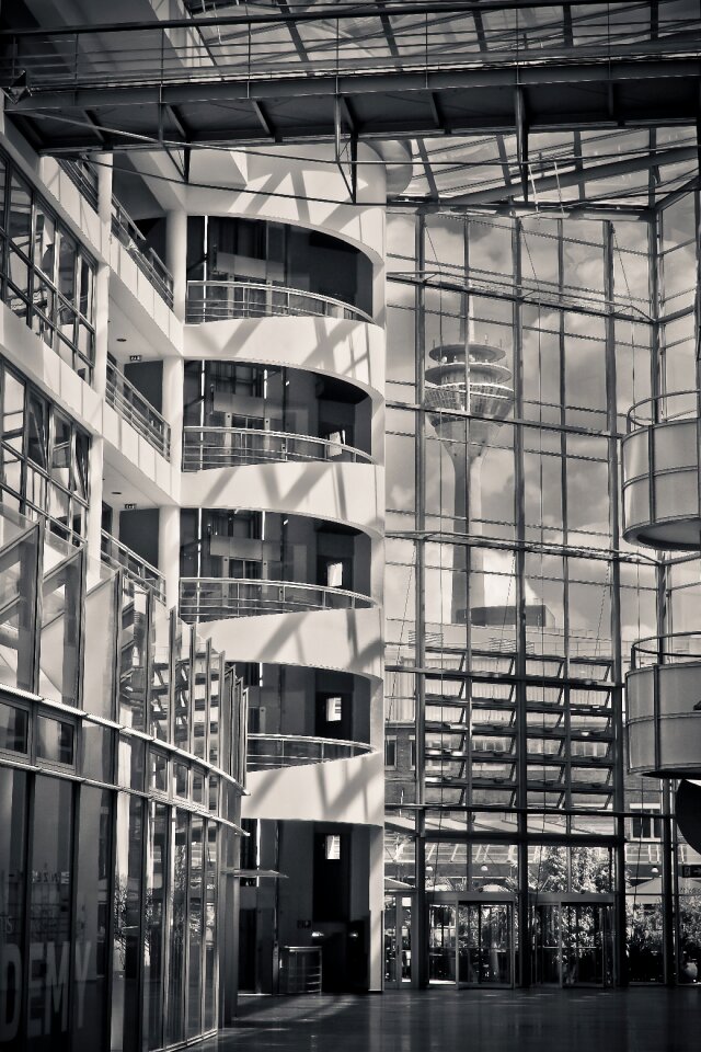 Modern building skyscraper