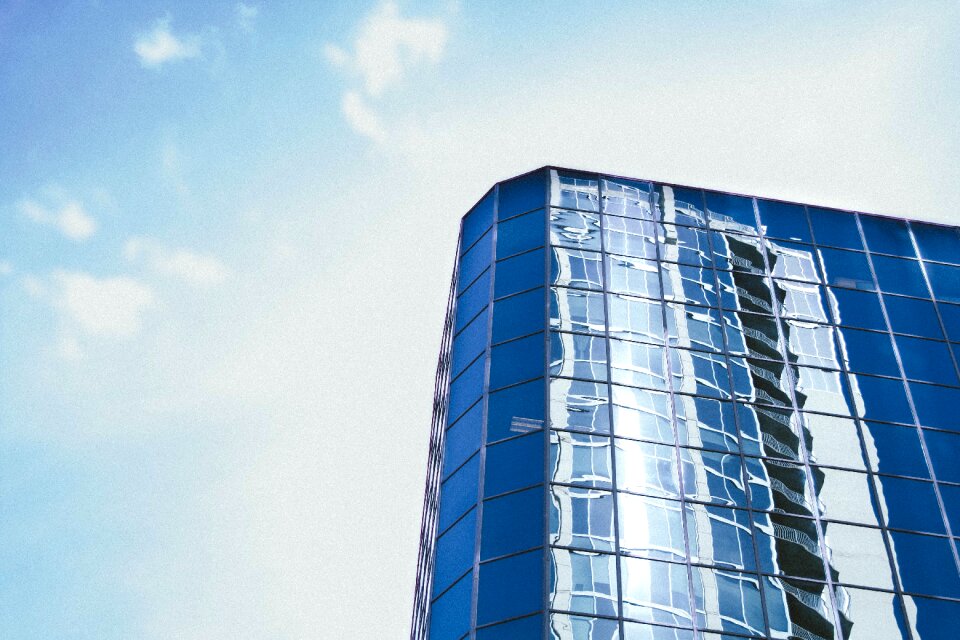 Windows blue sky
