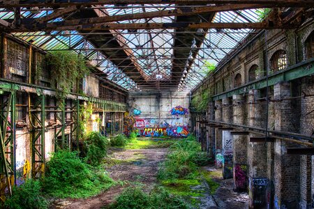 Conquer past factory
