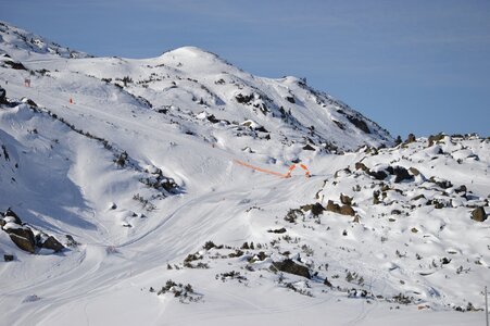 Mountains alpine winter sports