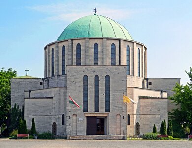 Serbian orthodox votive church architecture photo