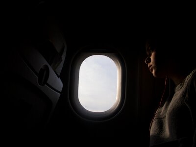 Airplane airline people