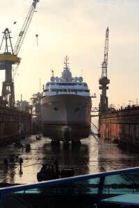 Dock dry dock backlighting