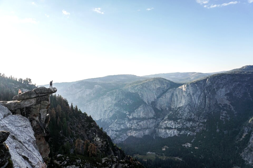 Ridge peak summit