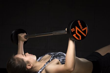 Strong barbell lay