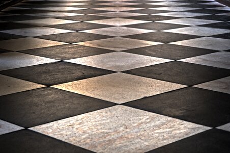 Geometric floor architecture photo