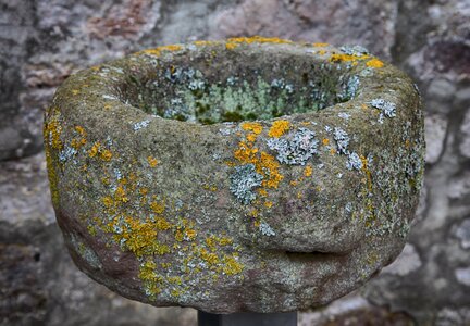 Victim shell stone basin pool