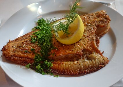 Fried lemon roasted