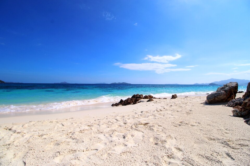 Water travel malcapuya island