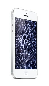 Broken mobile screen