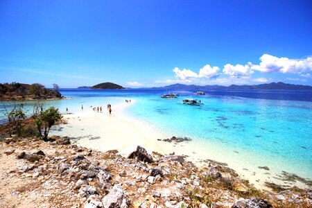 Water travel malcapuya island