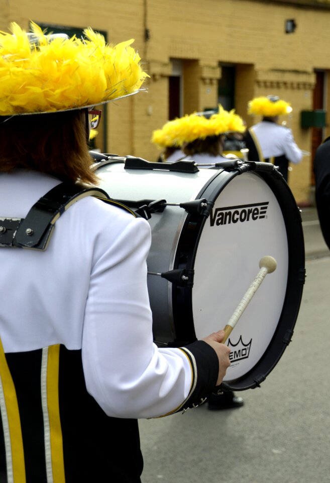 Street orchestra déflé