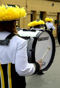 Street orchestra déflé