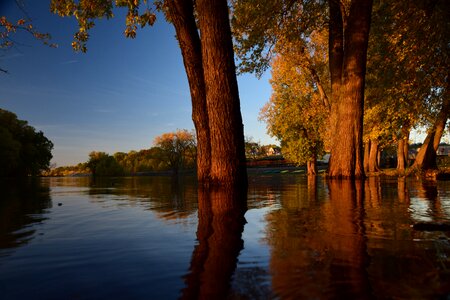 Nature lake river photo