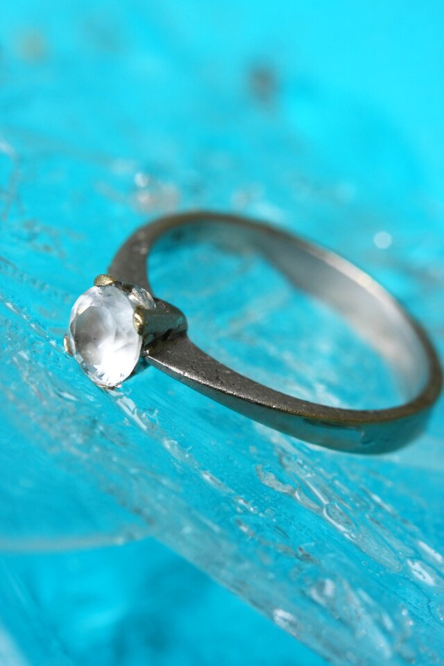 Ice jewelry engagement