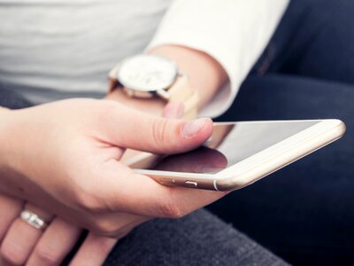 Cell phone technology watch