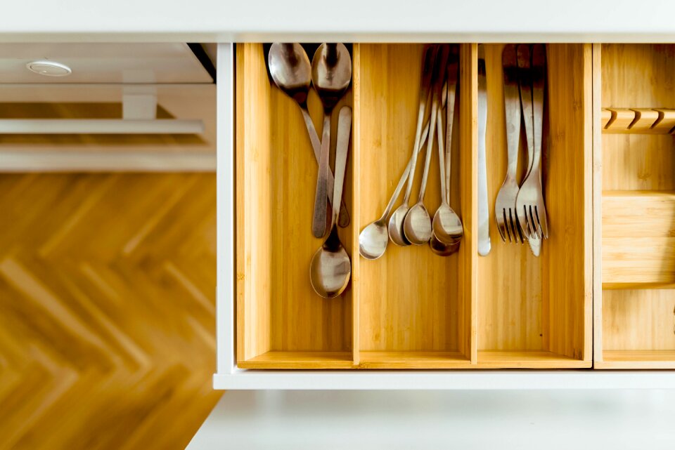 Utensils spoon fork