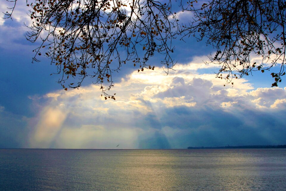Peace of mind the rays sky