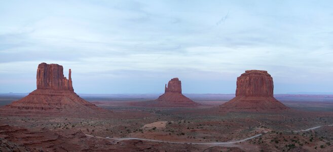 Wild west landscape navajo
