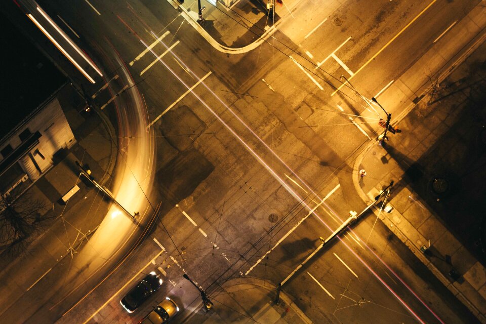 Vehicle travel night