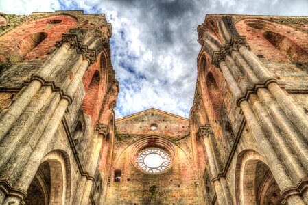 Tuscany church architecture photo