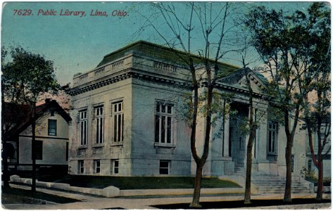 Public Library, Lima, Ohio (1912) photo