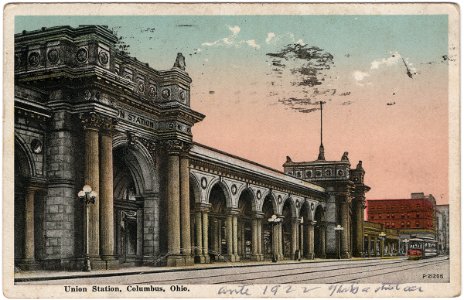 Union Station, Columbus, Ohio (1922) photo